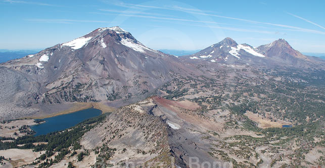 The Three Sisters and Green Lakes
