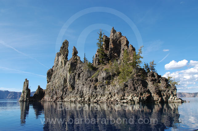 Phantom Ship in Crater Lake